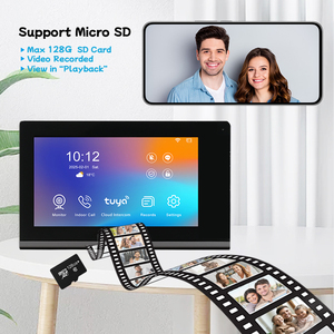 2025 último intercomunicador de vídeo Tuya timbre inteligente Cámara impermeable visión nocturna intercomunicador para seguridad del hogar - Product Image 5