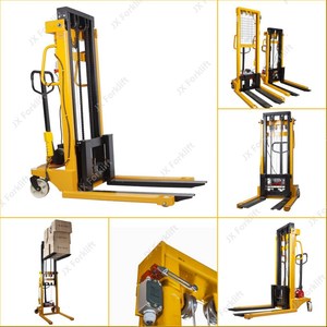 2-Ton Load Capacity Semi-Electric <strong>Stacker</strong> 2.5 Meter Lifting Height Remotely Controllable Wire Rope Reclaimers Farm New <strong>Used</strong> - Product Image 3