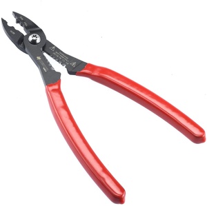 Compact Wire Stripper <strong>4</strong>-in-<strong>1</strong> <strong>Multi</strong> Purpose Electricians Plier Wire Crimper <strong>Cutter</strong> and Gripper
