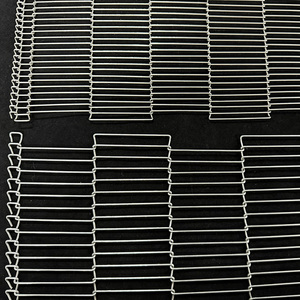 Chất lượng cao cấp thực phẩm lò lò Lò nướng bánh pizza thép không gỉ dây kim loại lưới băng tải - Product Image 3