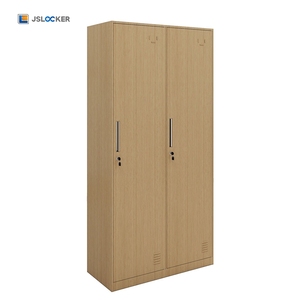 Hiện Đại 2-Cửa Kim Loại Hai Cửa Nhân Viên Thép <span class=keywords><strong>Locker</strong></span> Sắt Tủ Tủ Quần Áo Với Khóa Ký Túc Xá Thay Đổi Tủ Quần Áo Kim Loại <span class=keywords><strong>Locker</strong></span> - Product Image 2