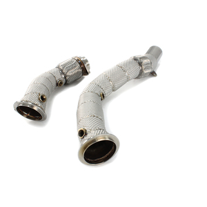 M2C F87สเตนเลสสตีลแบบตรง3.0ตัน/M2 downpipe สำหรับ BMW ท่อไอเสียรถยนต์ระบบชิ้นส่วนรถยนต์ - Product Image 4