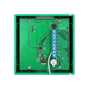 Ripristino chiave più recente doppio N.O/N.C/COM pulsante di rilascio porta di emergenza interruttore a pulsante di uscita con Led e cicalino - Product Image 6