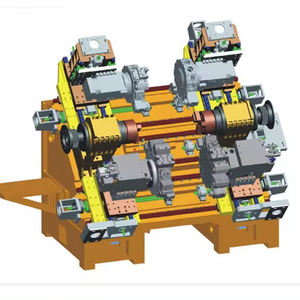 Doble eje Y centro de torneado CNC torno mecánico Mini Marco de máquina de torno - Product Image 1