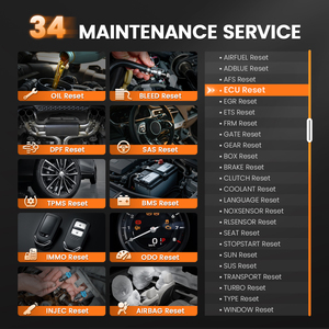 ANCEL DS600 BTフルファンクション34 + サービス双方向ECUコーディングキーマッチングOBD2診断ツールスキャナー1年保証 - Product Image 3