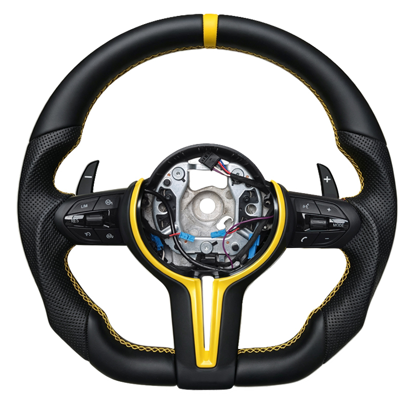 Yellow+Leather Frame+Paddle