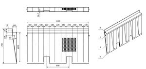 ภาชนะทางลาด FCR65รับน้ำหนักได้มากถึง<span class=keywords><strong>6</strong></span>.5ตันทางลาดแบบพับได้นี้มีโซ่ล็อคเสริมความแข็งแรงเพื่อความปลอดภัยในระหว่างการปฏิบัติงาน - Product Image 2