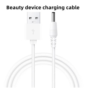 Cable adaptador de toma de corriente USB de carga rápida Universal 3A DC35135 Cable de carga USB a CC con chaqueta de PVC y TPE - Product Image 2