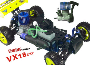 94106 Nitro RC багги 2,4 г 1/10 шкала пульт дистанционного управления автомобиля с высококачественным газовым нитродвигателем включает в себя зарядное устройство для камеры - Product Image 5