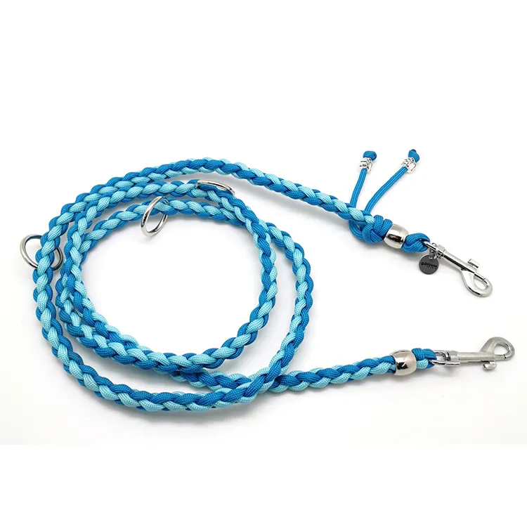 1.9 Meters length New style Dog Round braid dog leash With decoration