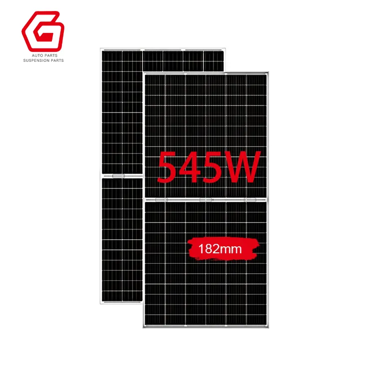 Yüksek verim 48v hücre Mono PV 500 w 540w 550w GÜNEŞ PANELI bayiler 500 watt fiyatları güneş panelleri