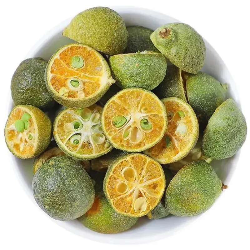 Fatias de frutas Kumquat liofilizadas de marca própria natural para chá
