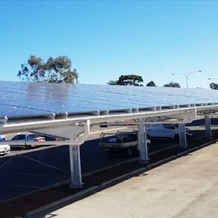 מעמד פאנל סולארי מסתובב תושבת תמיכת מוט יעילה גבוהה חיצונית גג שטוח מערכת הרכבה סולארית