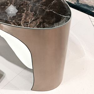 Chất lượng cao CEO quản lý escritorio Ông Chủ điều hành máy tính bàn văn phòng đồ nội thất sang trọng hiện đại đá cẩm thạch nhà văn phòng bàn - Product Image 3