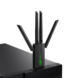 Dual Band USB kablosuz ağ kartı yüksek hızlı 2.4G & 5.8G Gigabit WIFI adaptörü PC için ücretsiz sürücü ve kombinasyon anteni ile - Product Image 5