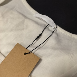 Etiquetas para ropa, alambre de sellado, seda, logotipo personalizado, etiqueta colgante, cuerda, colgante de plástico, etiquetas colgantes permanentes, cadena de etiquetas colgantes - Product Image 6