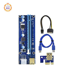 Adaptador de tarjeta gráfica 009S, versión 009S, elevador PCI-E 1X a 16X, extensión gráfica 009 GPU - Product Image 1