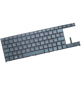 ASUS ZenBook Duo UX481 UX481FA UX481F UX481FL UX481FLY yeni yedek LED aydınlatmalı ABD dizüstü klavye abd düzeni - Product Image 4