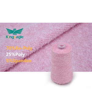 Kingeagle Hot Style Customized Polyester High <strong>Elastic</strong> 5%Spandex <strong>Fancy</strong> <strong>Loop</strong> Yarn for Clothing