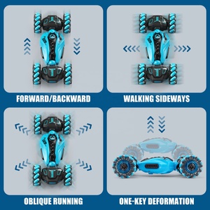 KK 1:12 yeni yükseltildi RC Stunt araba çocuklar için el kontrollü jest radyo kontrol oyuncak sis sprey ile müzikli ışık 2.4g frekans - Product Image 5