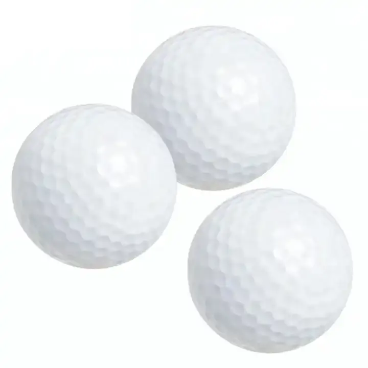 Pelotas de golf de 3 capas con logotipo personalizado de USGA, pelotas de golf blandas de marca