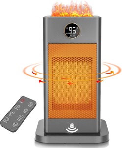 卸売1500W PTC2s急速加熱電気スペースヒーター屋内用センサー加湿器3D火炎効果振動 - Product Image 1