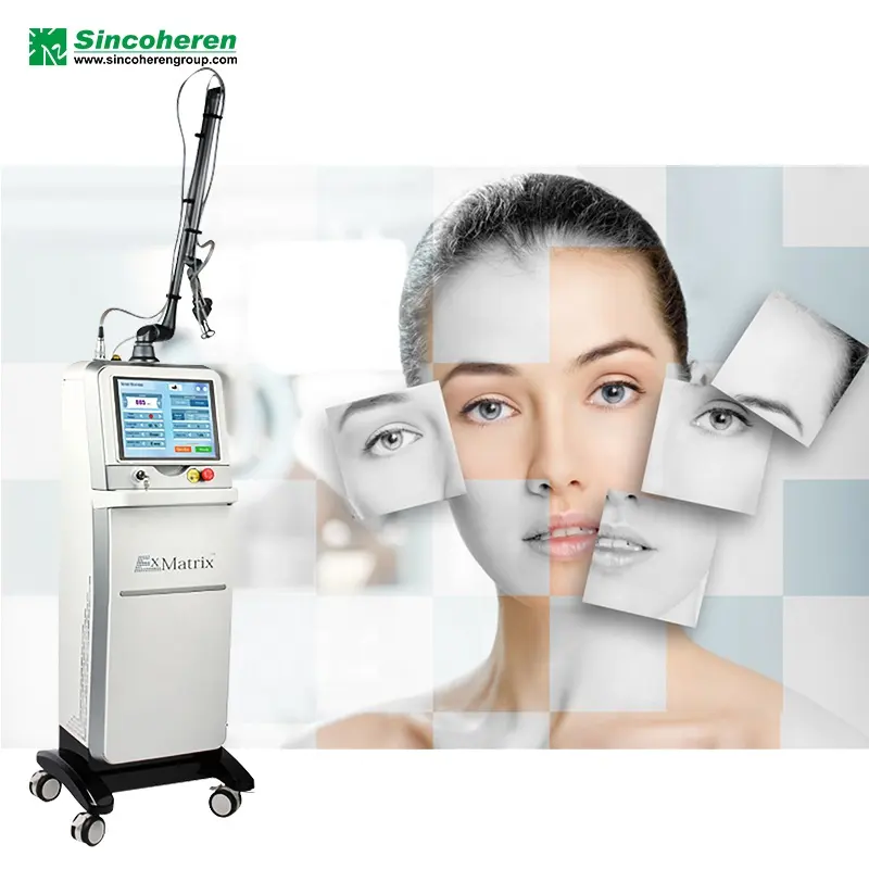 30W RF Tube CO2 Fractional laser Equipment Acne Scar Removal Vaginal Tightening Machine