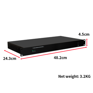 Sistema de audio de ocho en ocho altavoces, procesador de audio digital profesional, procesadores de audio DSP con salida de línea y entrada - Product Image 5