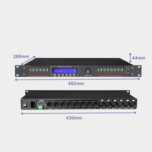 Hot Selling DSP480 Profession 4 <strong>Input</strong> 8 <strong>Output</strong> Intelligent Digital Effector <strong>Audio</strong> Processor for Stage - Product Image 1