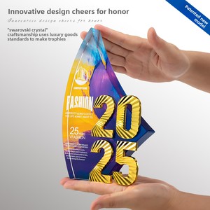 Cúp pha lê thủy tinh cao cấp | lý tưởng cho Giải thưởng du lịch souvenireducation Nhân Viên Công Nhận & kỷ niệm - Product Image 2