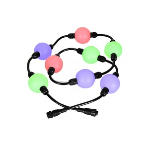 <strong>DMX</strong> Artnet Controller Crystal Magic RGB 3D Pixel Ball Curtain <strong>LED</strong> Ball <strong>String</strong> Light - Product Image 2
