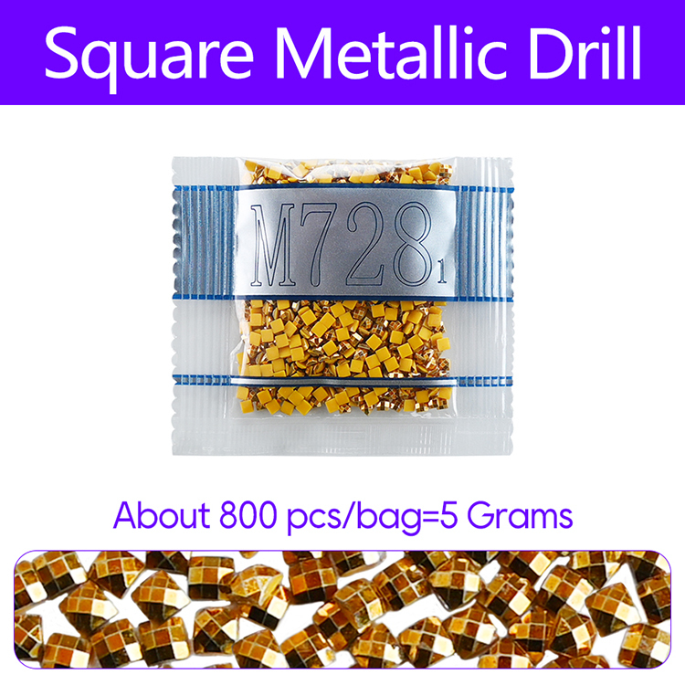 Square Metallic Drill - Big Bag
