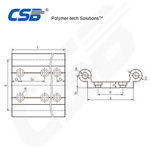 Einfache Installation, wartungsfrei Standard montage breite WR02 Doppelte runde lineare Führungs schienen