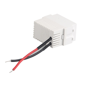 Kart tipi çift bağlantı noktalı USB soket gömülü ofis masaüstü USB cep telefonu şarj USB priz 5V/2.4A - Product Image 2