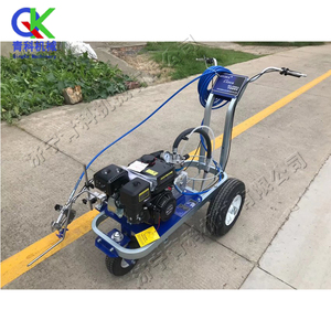 Đường tuyến tay-đẩy vỉa hè sơn đánh dấu lạnh phun đánh dấu máy - Product Image 5