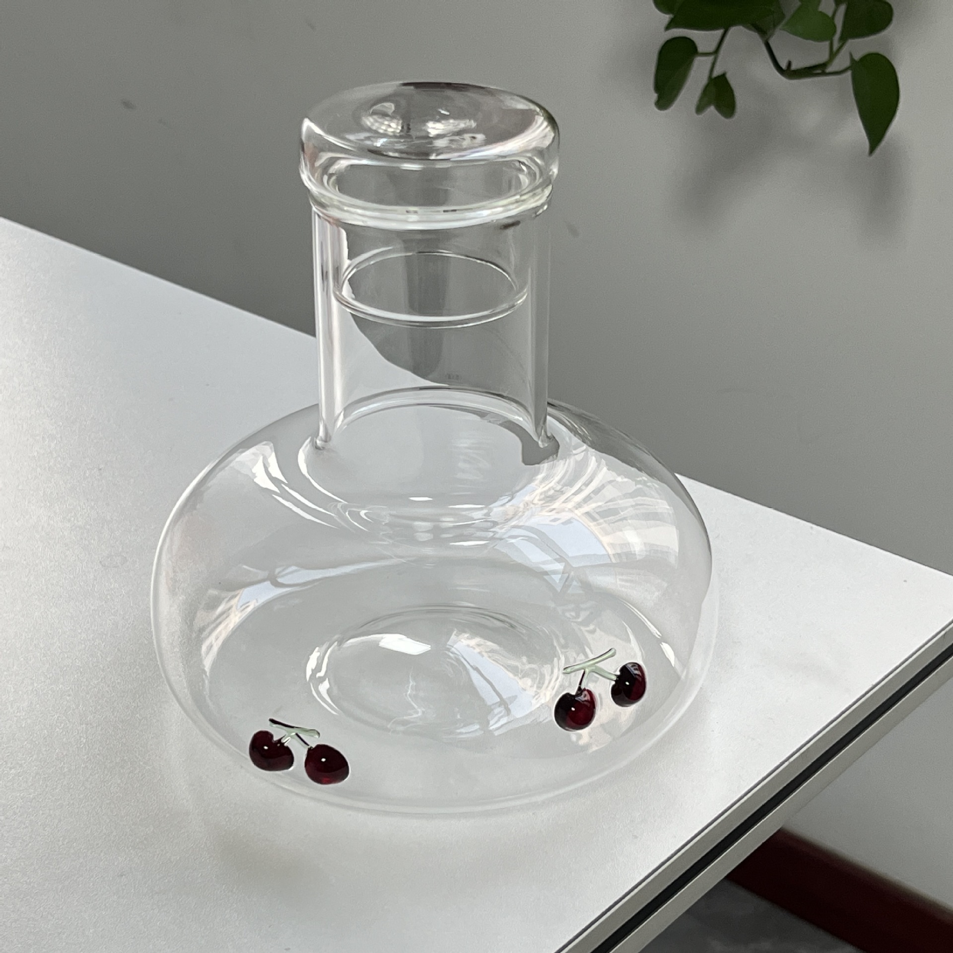 Carafe à vin transparente grand format, 1000 ml