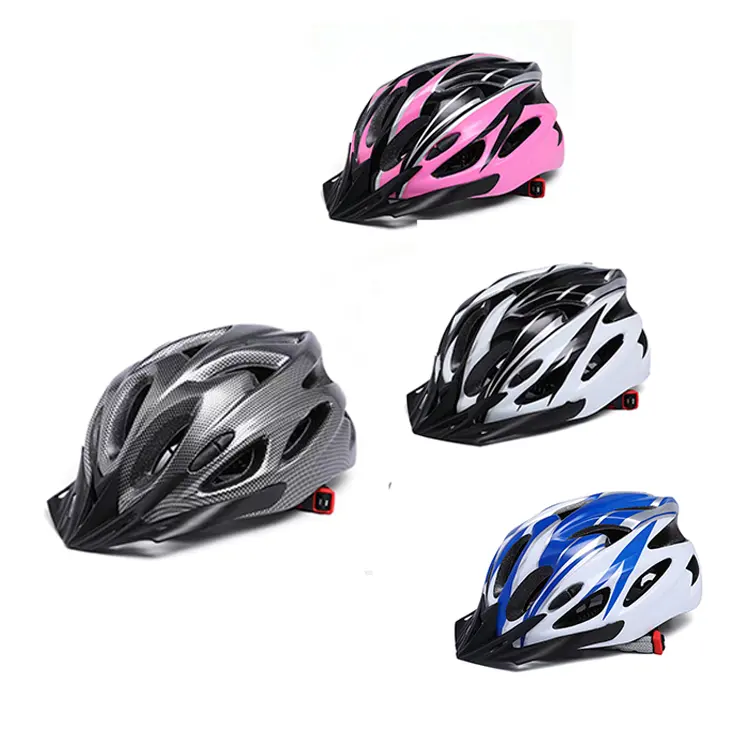 Casco da bicicletta per adulti colorato casco da bicicletta per Mountain Bike integrato