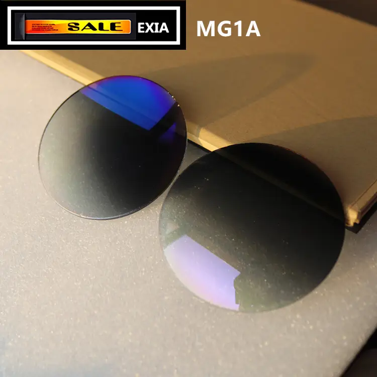 1.523 कांच धूप का चश्मा लेंस ढाल रंग गिरफ्तारी MG1A EXIA ऑप्टिकल