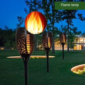 Thép không gỉ ngoài trời năng lượng mặt trời <span class=keywords><strong>Torch</strong></span> ánh sáng IP68 vườn LED Pathway đèn với nạp tiền cho chiếu sáng cảnh quan - Product Image 3