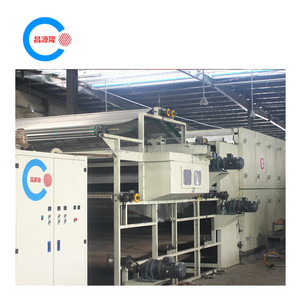 Non tessuto in fibra di poliestere rigida ovatta macchina/termica bonded poliestere ovatta linea di produzione - Product Image 6
