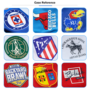 Biểu Tượng Tùy Chỉnh 3D Silicone Cao Su May Mặc Truyền Nhiệt Nhãn In Ấn Dán Có Thể Giặt Sắt Trên Các Bản Vá Lỗi - Product Image 4