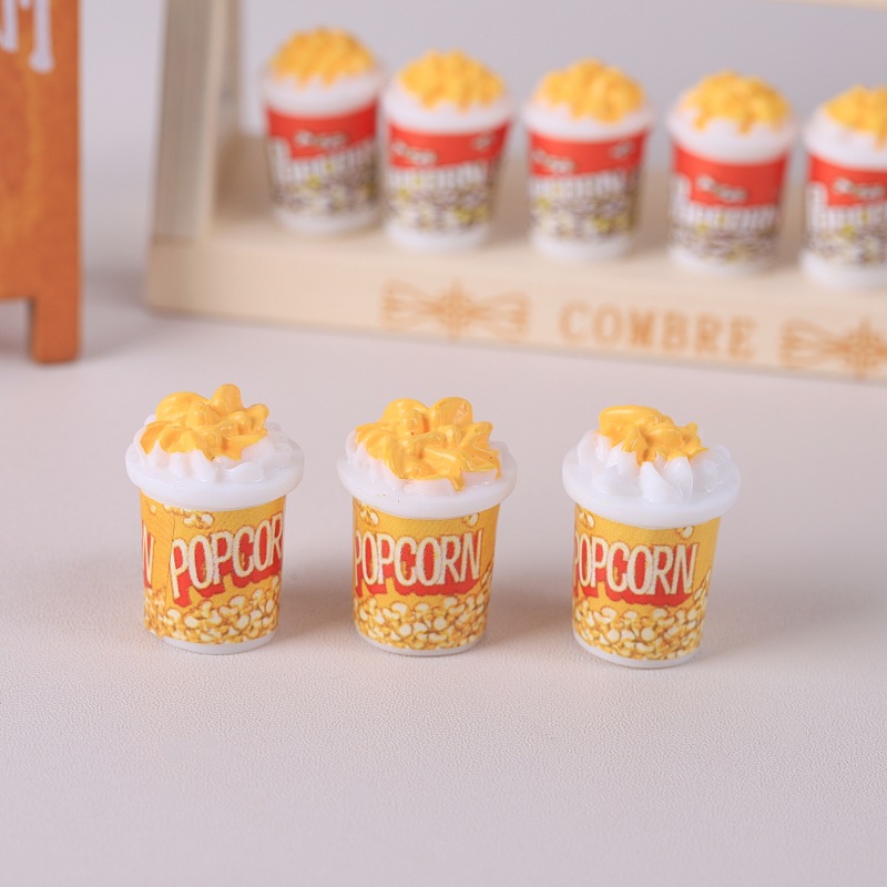 Popcorn coloré Grand format doré