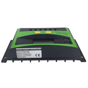 WSSCC-5 12V/24V/48V 20A 30A 40A 50A 60A PWM контроллер солнечной зарядки, автоматическая идентификация для солнечной системы - Product Image 3
