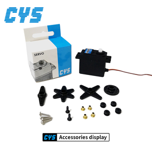 CYS-S3003เซอร์โวสำหรับ1:10รถ RC,3.5กิโลกรัม * เซนติเมตรขนาดมาตรฐานกันน้ำที่มีแกนเหล็กมอเตอร์อนาล็อก RC เซอร์โว - Product Image 6