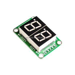 Display a colori bianchi modulo Display a LED digitale a 2 cifre 74 hc595 segmento a tubo statico da 0.56 pollici