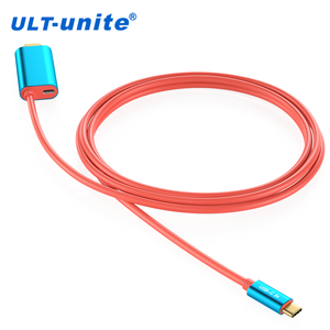 ULT-unite定制的USB C型至HDMI AM + CF适配器电缆即插即用3840*2160 4K 30Hz PD60W快速充电电缆2m - Product Image 5