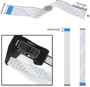 Awm 20798 80C 60V 16 pin ffc Cáp 105C 60V VW 1 phẳng linh hoạt ffc <span class=keywords><strong>FPC</strong></span> kết nối cáp với PE vật liệu cách nhiệt - Product Image 1