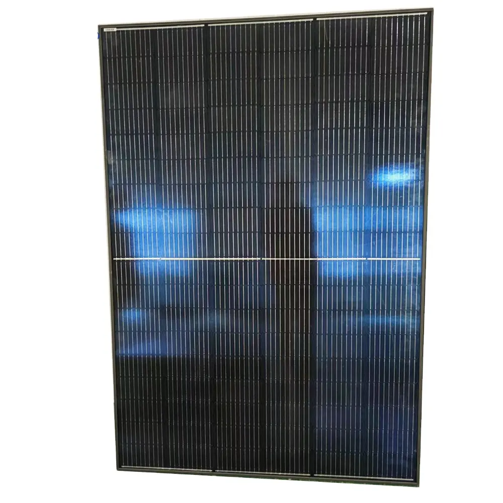 Panneau solaire photovoltaïque mono noir 410W prix par watt systèmes de toit pv intégrés