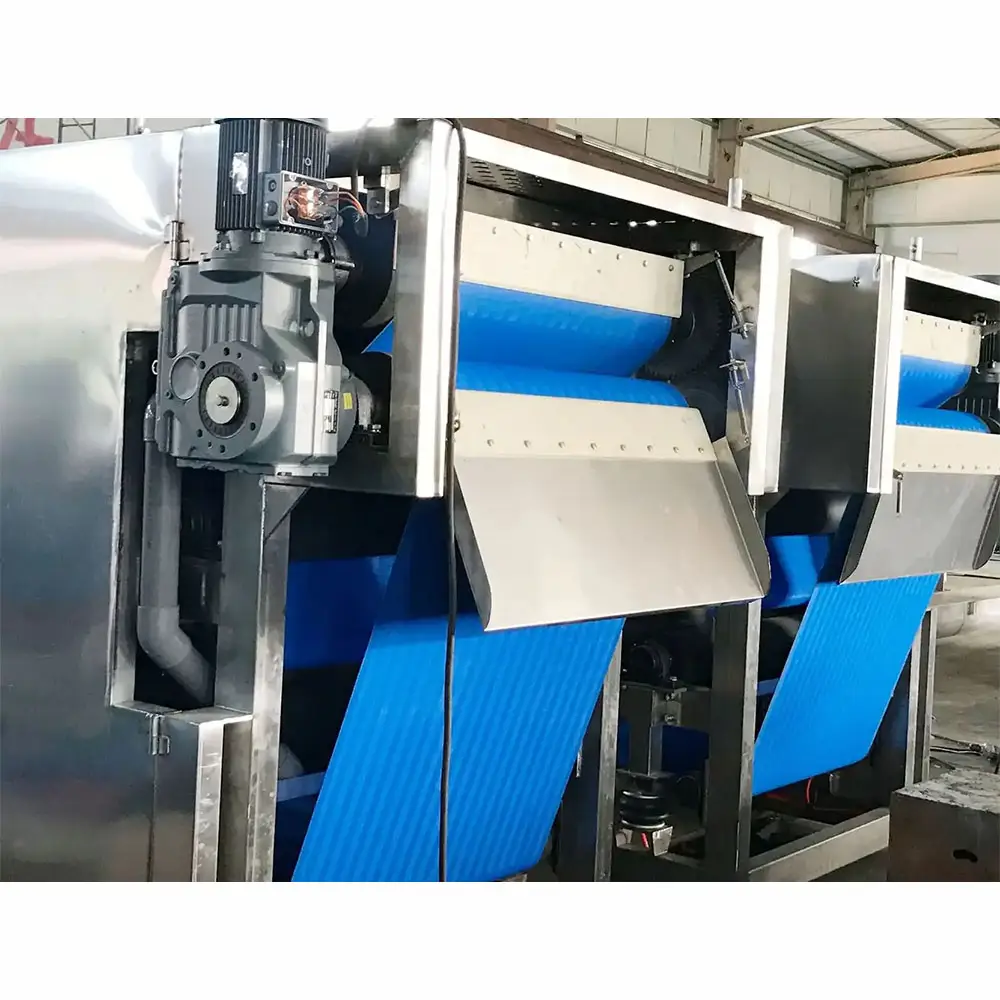 Máquina de prensa de filtro de correa de vacío de deshidratación de lodo de Material, máquina de prensa de filtro de correa de vacío, filtro de correa de deshidratación de lodo