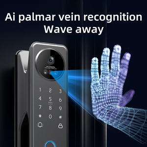 2025 Locstar yüksek kalite yeni teknoloji OEM anahtarsız giriş yüz tanıma akıllı kapı kilidi kamera ve parmak izi ile - Product Image 3
